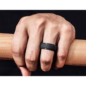 Men's & Women's Silicone Rings-5 Ring Multi-Colored Pack